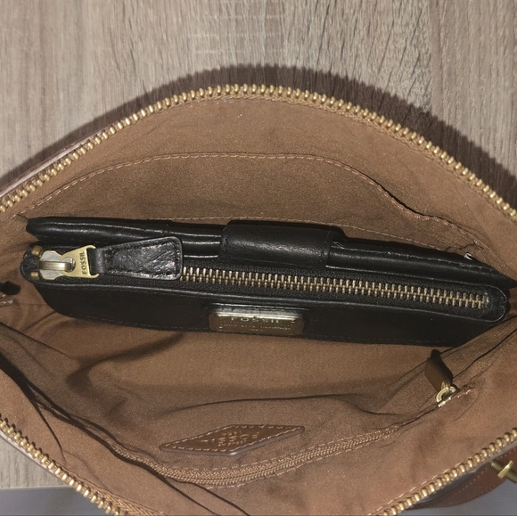 Fossil Leather Purse and Wallet Set vintage - Picture 3 of 16